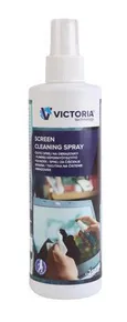 Képernyőtisztító spray, antisztatikus, 250ml, VICTORIA